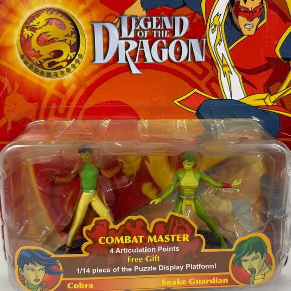 5 for $25| Legend of the Dragon Cobra & Snake Guardian Figure - Picture 2 of 4
